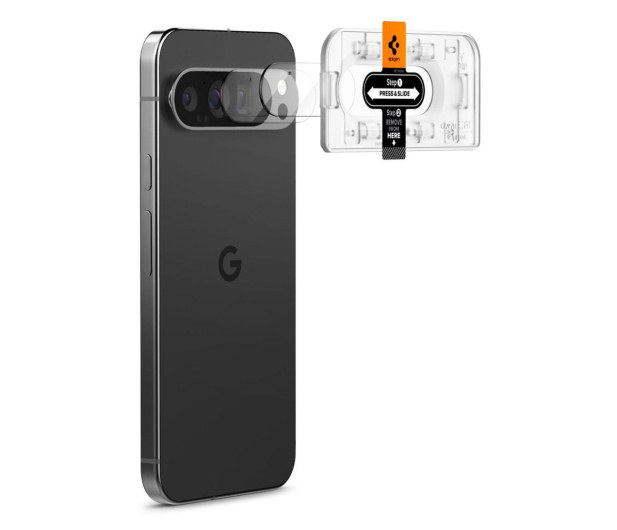 SPIGEN Optik.Tr ”Ez Fit” 2-Pack do Google Pixel 9 XL AGL08446 - 1290869 - zdjęcie 2